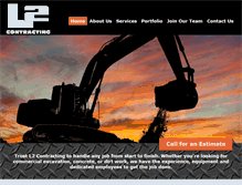 Tablet Screenshot of l2contracting.com